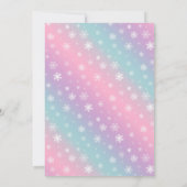 Party Pastel Nutcracker Einladung (Rückseite)