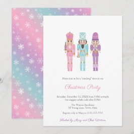 Party Pastel Nutcracker Einladung