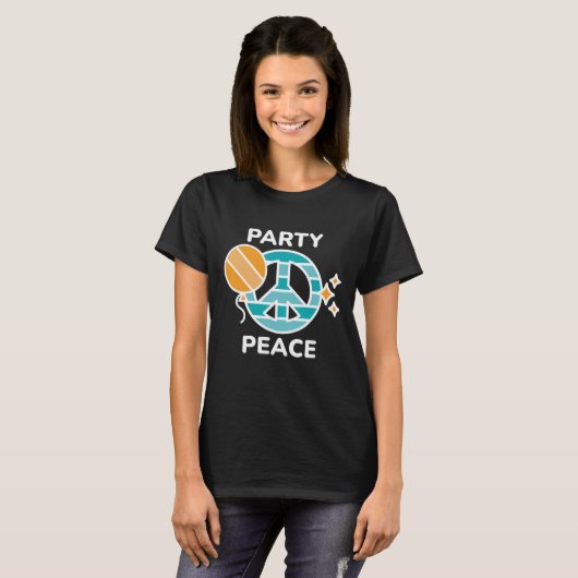 Party Peace T-Shirt (Vorne ganz)