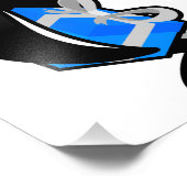 Party Penguin Fotodruck (Ecke)