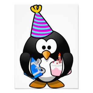 Party Penguin Fotodruck