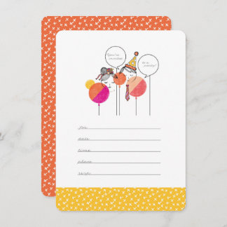 Party People 4.5" x 6.25" Einladungen