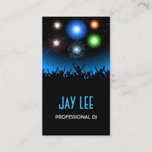 Party People DJ's Business Card Visitenkarte