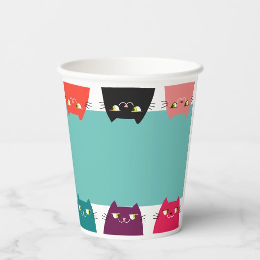 Party personalisiert Kindergeburtstag Pappbecher (Rückseite)