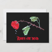 Party personalisierte Scheidung Einladung (Vorderseite)