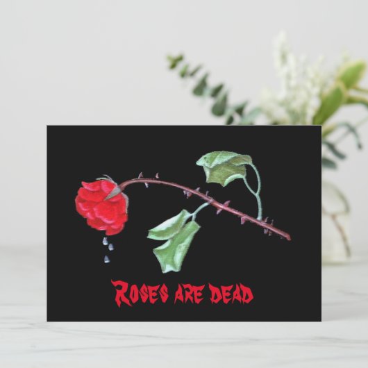 Party personalisierte Scheidung Einladung (Stehend Vorderseite)