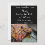 Party Pig Einladung (Vorderseite)