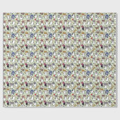 Party Pinguine Geschenkpapier (Flach)