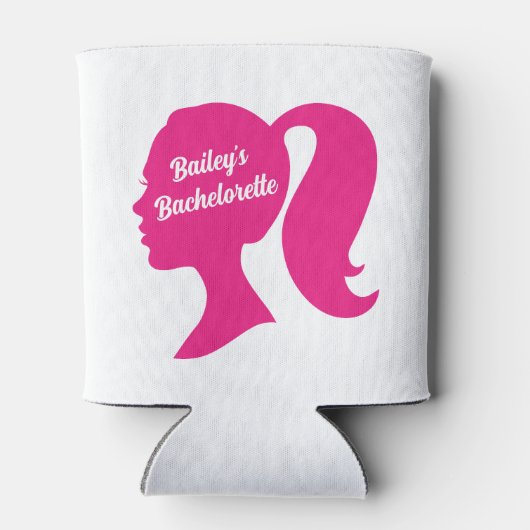 Party Pink Bachelorette Dosenkühler (Rückseite)