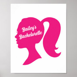 Party Pink Bachelorette Poster