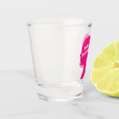 Party Pink Bachelorette Schnapsglas (Links)
