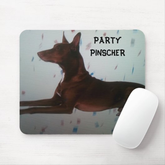 "PARTY PINSCHER" MOUSEPAD (Mit Mouse)