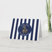 Party Pirate Boy Thema Karte (Vorderseite)