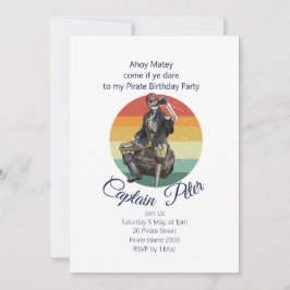 Party Pirate Einladung