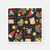 Party Pirate Napkins Serviette (Vorderseite)