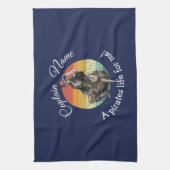 Party Pirate Thema Geschirrtuch (Vertikal)