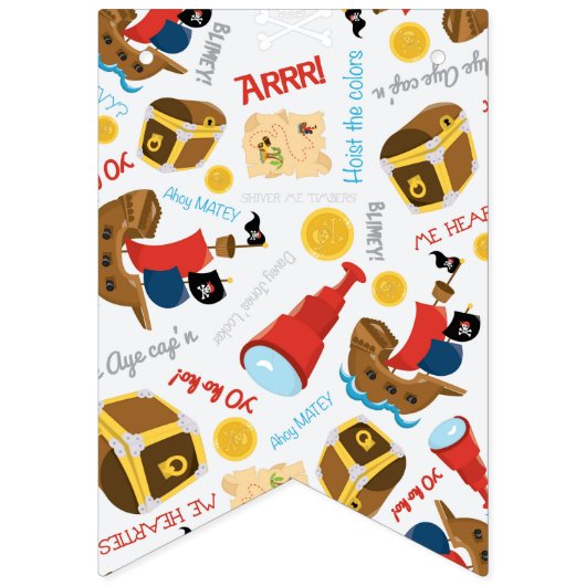 Party Pirate Thema Jagd Flaggen (Erste Fahne)