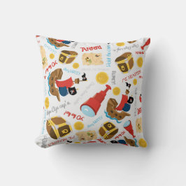 Party Pirate Throw Kissen