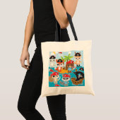 Party Pirate Tote Bag Tragetasche (Vorderseite (Produkt))