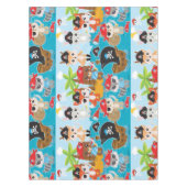 Party Pirates Boy Birthday Tischdecke (Vorderseite)