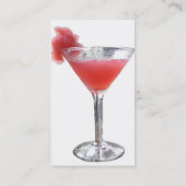 Party-Planer-Barkeepergeschäftskarte Visitenkarte (Rückseite)