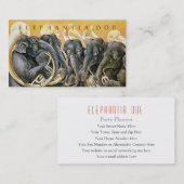 Party-Planer doppelseitig Visitenkarte (Vorne/Hinten)