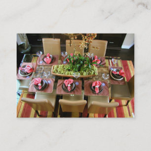 Party-Planer-Geschäfts-Karte Visitenkarte