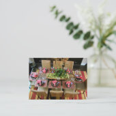 Party-Planer-Geschäfts-Karte Visitenkarte (Stehend Vorderseite)