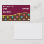 Party-Planer-Geschäfts-Karten Visitenkarte (Vorne/Hinten)