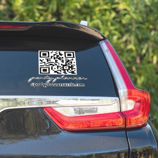 Party-Planer jedes QR-Code-Fahrzeug Aufkleber