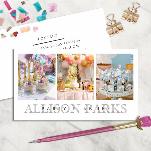 Party-Planer/sonstige Visitenkarte
