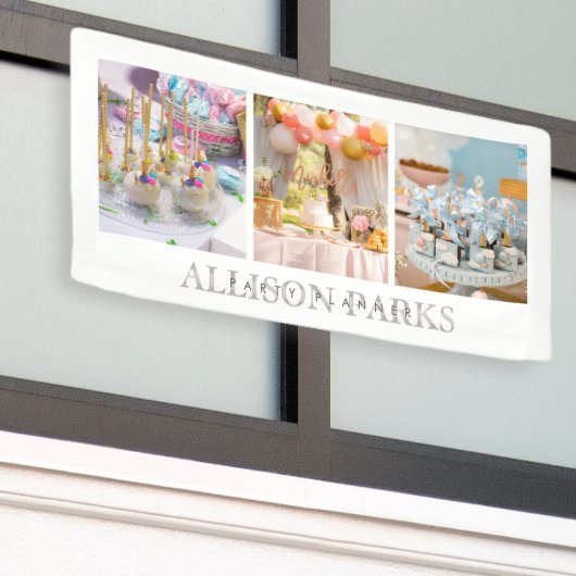 Party-Planer/sonstige Visitenkarte Banner (Äußeres Gebäude)