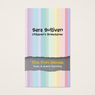 Party-Planer Special Skills Service PastelStreifen