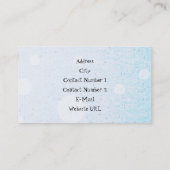 Party Planer Visitenkarte (Rückseite)