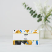 Party-Planer Visitenkarte (Stehend Vorderseite)