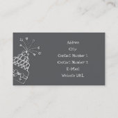 Party Planer Visitenkarte (Rückseite)