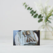 Party-Planer Visitenkarte (Stehend Vorderseite)