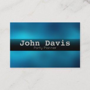 Party-Planer-Visitenkarte Visitenkarte
