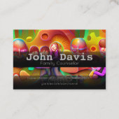 Party-Planer-Visitenkarte Visitenkarte (Rückseite)