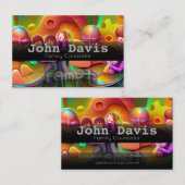 Party-Planer-Visitenkarte Visitenkarte (Vorne/Hinten)