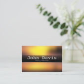 Party-Planer-Visitenkarte Visitenkarte (Stehend Vorderseite)