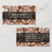 Party Planner Ballon - Illustrierte Visitenkarten Visitenkarte (Vorne/Hinten)