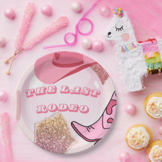 Party Plate Bachelorette Pappteller