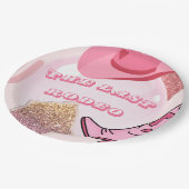 Party Plate Bachelorette Pappteller (Schrägansicht)