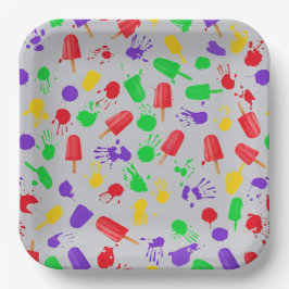 Party Plate für gefrorene Freunde Pappteller