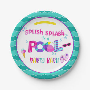 Party Plate - Girl WH Pappteller