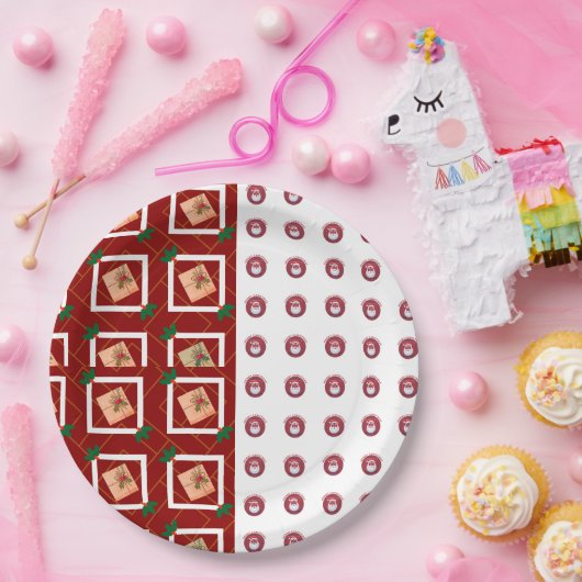 party plates for christmas pappteller (Party)