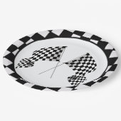 Party-Platine für das Markierungsdesign Pappteller (Schrägansicht)