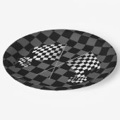 Party-Platine für das Markierungsdesign Pappteller (Schrägansicht)