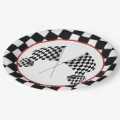 Party-Platine für das Markierungsdesign Pappteller (Schrägansicht)